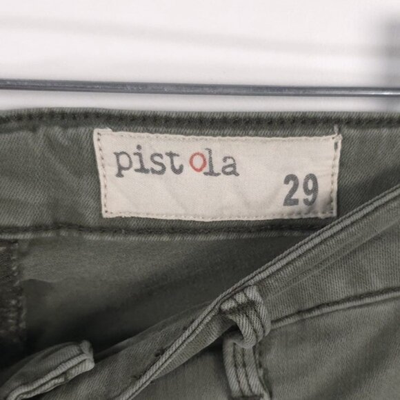 Pistola Cargo Zip Pockets & Hem Skinny Pants P6952ED-PET Size 29 - Picture 4 of 12